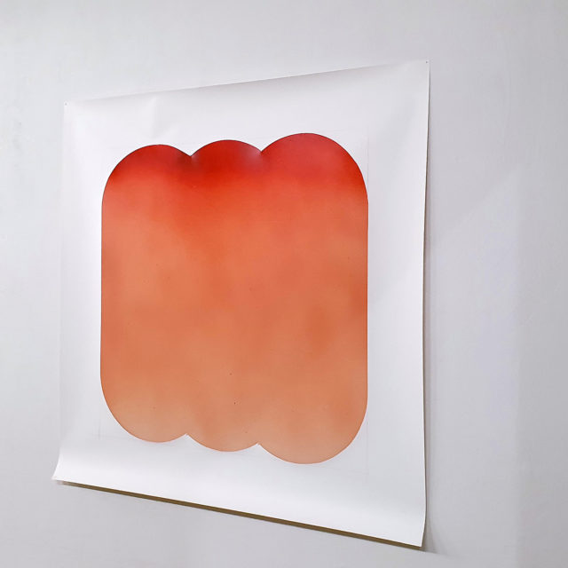 Surface | 3 - 3 - red | / Laurent David / 2025